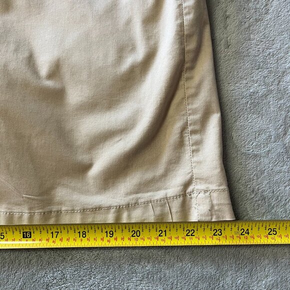 Croft & Barrow Tan A-Line Skort Skirt - Picture 10 of 10